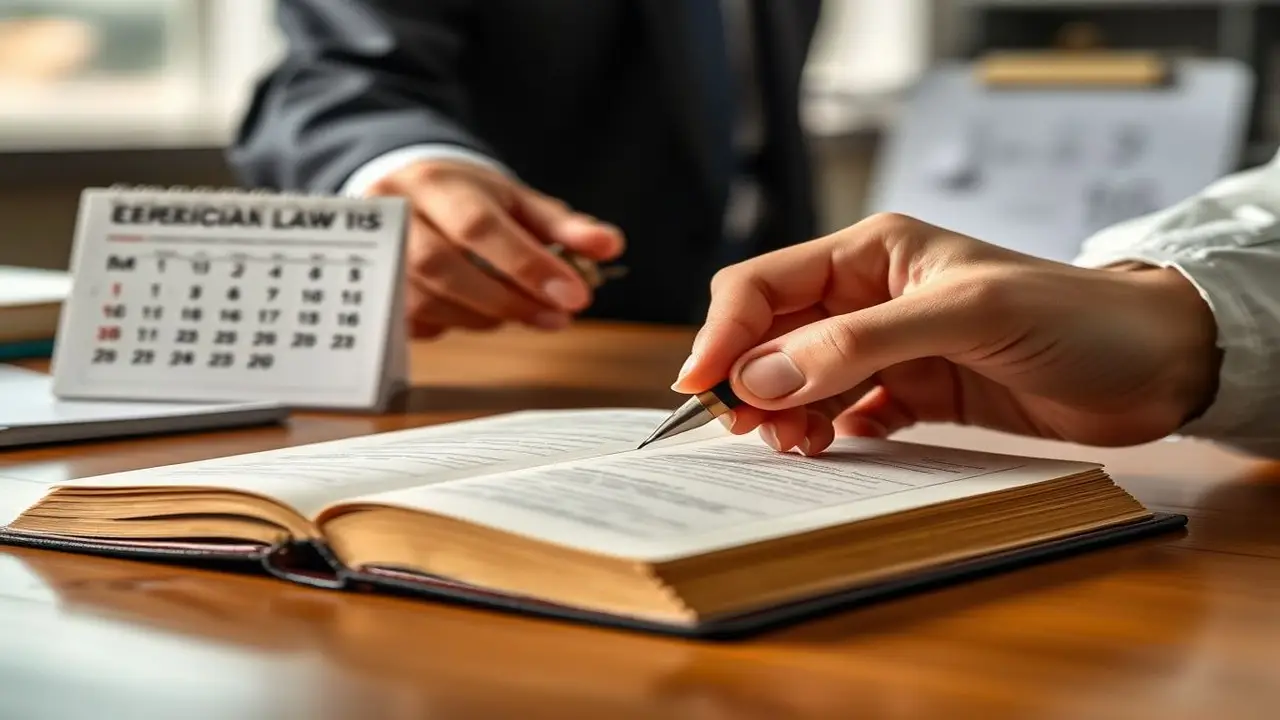Ley, calendario, pluma: derechos y tiempo