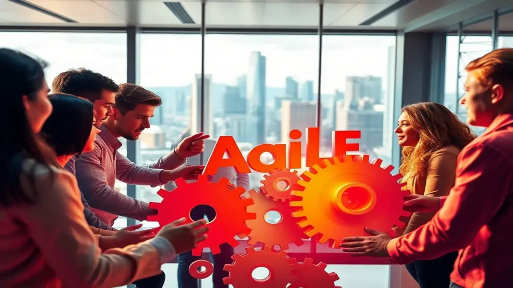 Agilidad y colaboración urbana, energía vibrante