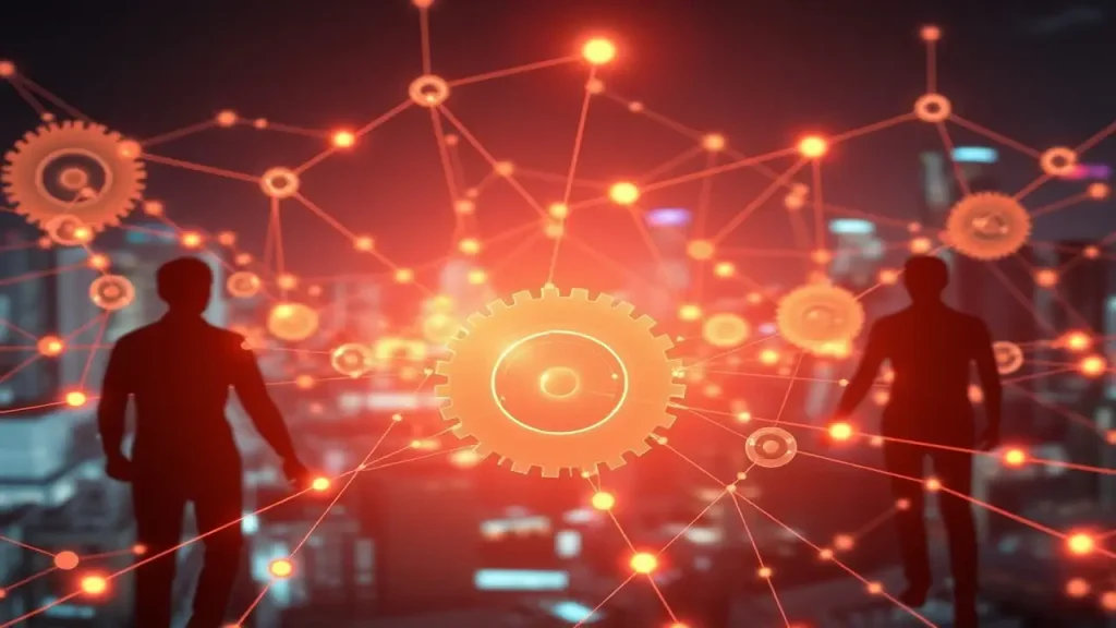 Colaboración innovadora en ciudad tecnológica limpia